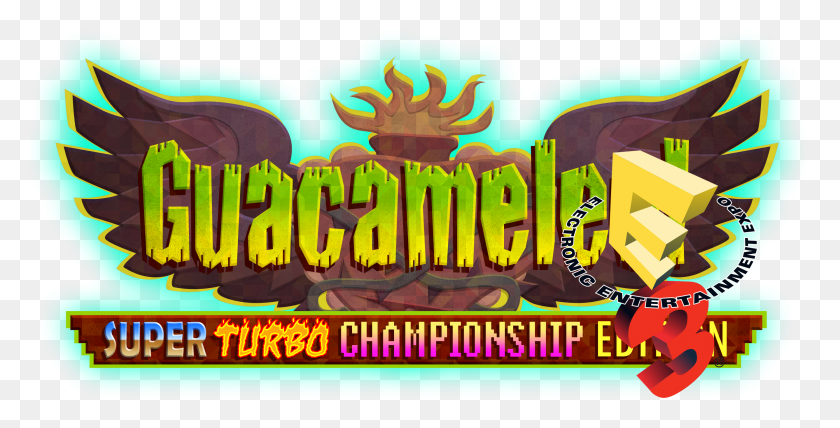 2674x1265 Logo Superturbochampionship Final Flattened Copy Guacamelee Logo, Text, Word, World Of Warcraft HD PNG Download