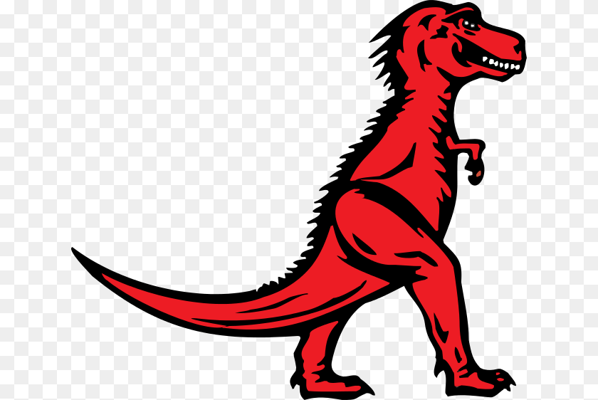640x562 Logo T Rex Vector Red T Rex Logo, Animal, Dinosaur, Reptile, T-rex Sticker PNG