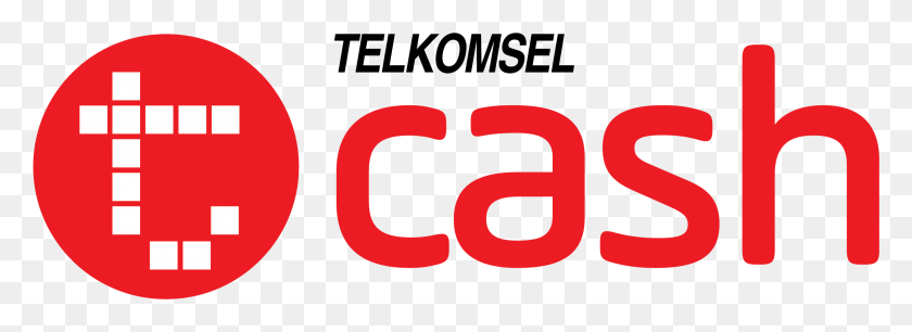 2425x766 Логотип Tcash Telkomsel, Слово, Текст, Динамит Hd Png Скачать