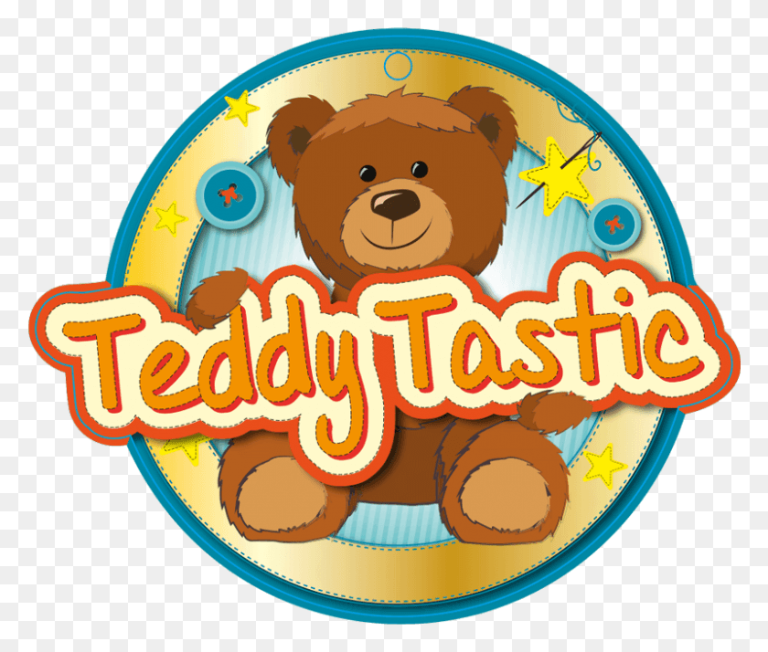 800x671 Logo Teddy Tastic, Sweets, Food, Confectionery HD PNG Download