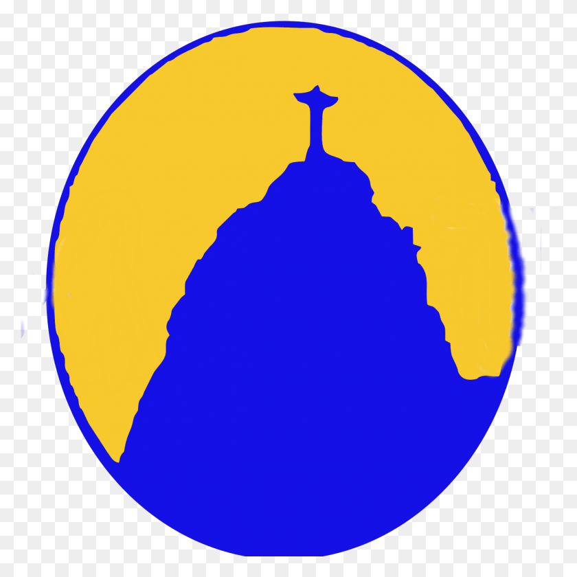 1250x1250 Logo Tem Azul Combr Cristo Alta Christ The Redeemer, Astronomy, Outdoors, Nature HD PNG Download