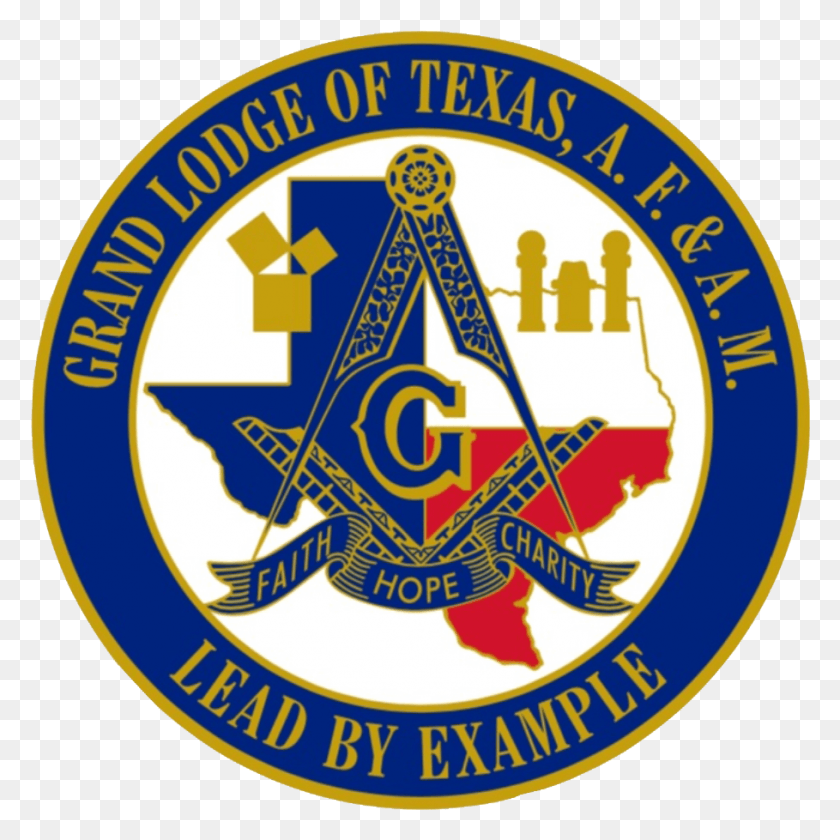 909x909 Logo Texas Freemason, Symbol, Trademark, Badge HD PNG Download