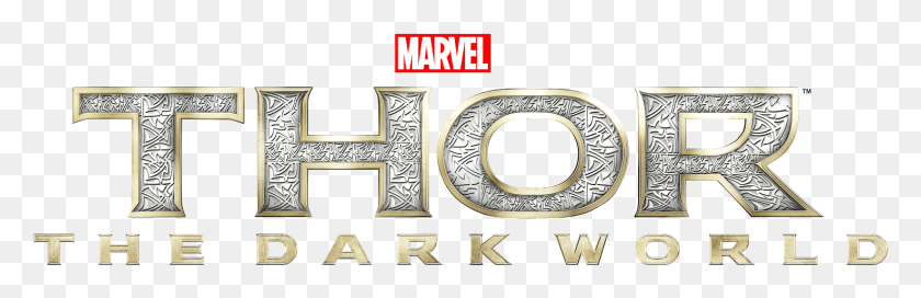 1475x401 Descargar Png Logo Thor Marvel Studios .Png, Texto, Alfabeto, Sección De Latón Hd Png
