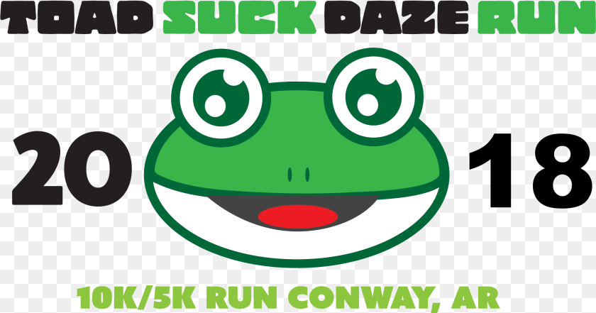 2135x1120 Logo Toadsuck Daze 2018, Green, Amphibian, Animal, Frog Transparent PNG