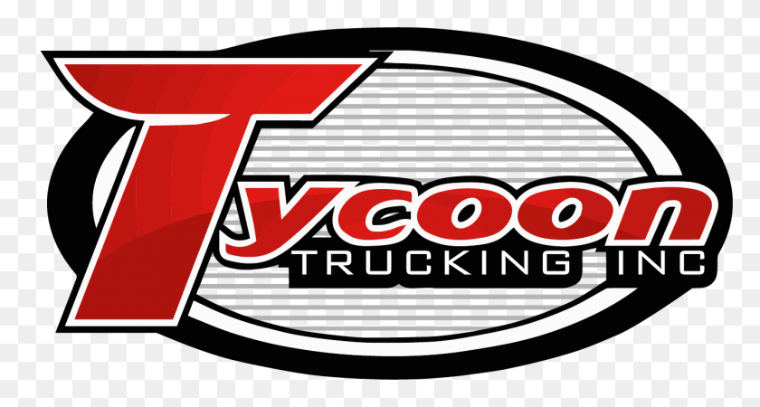 1345x673 Logo Tycoon Trucking, Label, Text, Symbol HD PNG Download