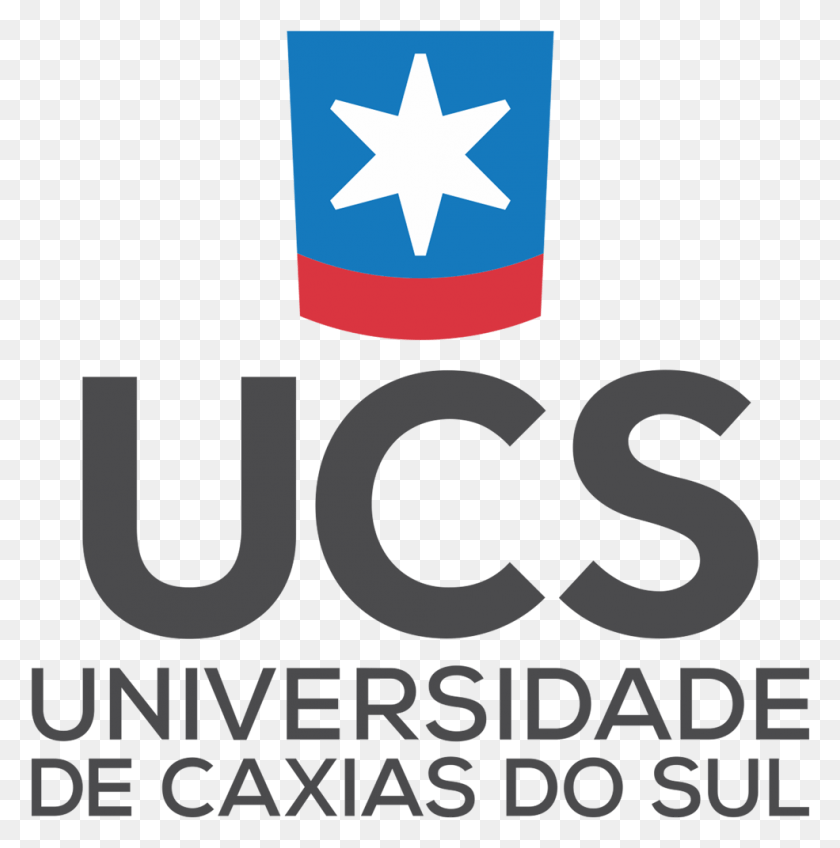 985x996 Logo Ucs Vertical University Of Caxias Do Sul, Symbol, Star Symbol, Poster HD PNG Download