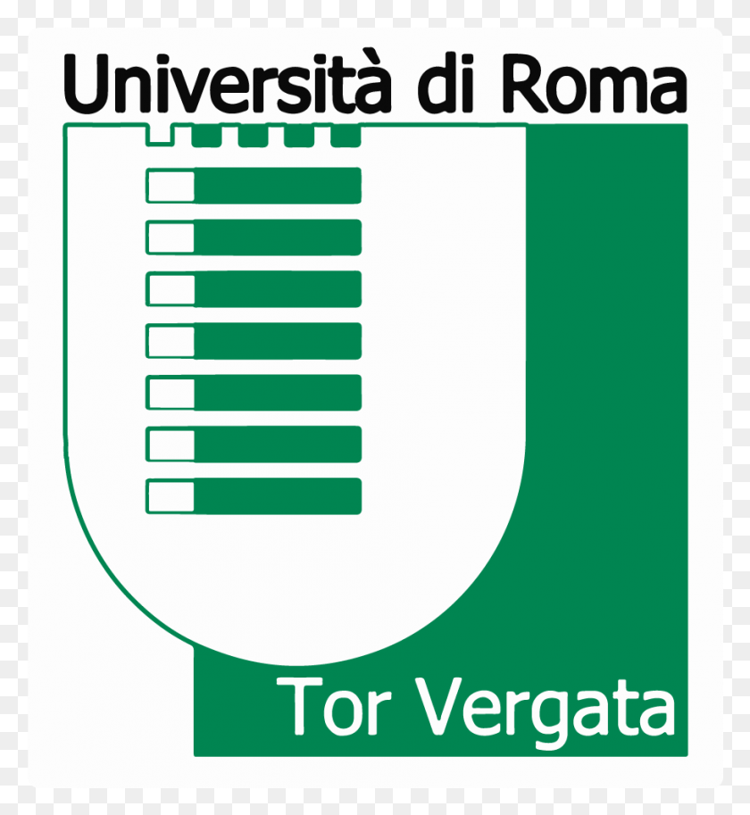 906x991 Logo Uni Tor Vergata Logo Tor Vergata, Label, Text, Word HD PNG Download