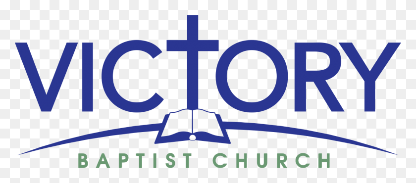 1258x501 Logo Victory Baptist Church Logo, Symbol, Text, Alphabet HD PNG Download