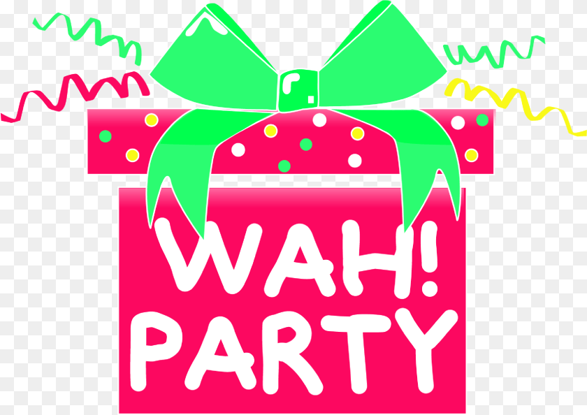 2513x1777 Logo Wahparty Wah Party PNG