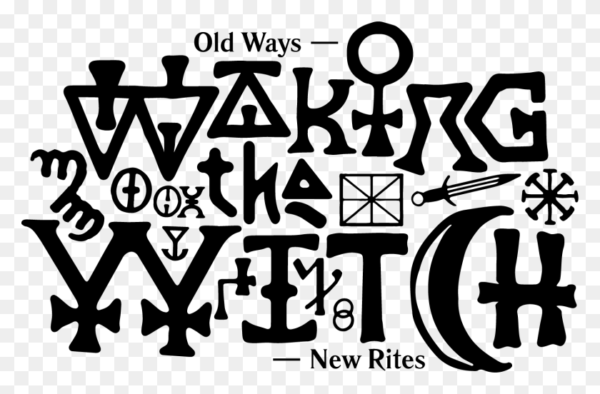 1459x921 Logo Waking The Witch Exhibition, Text, Label, Alphabet Descargar Hd Png