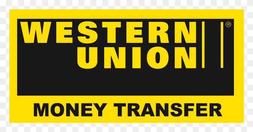 1407x681 Logo Western Union Format Cdr Amp Western Union Logo, Text, Number, Symbol HD PNG Download