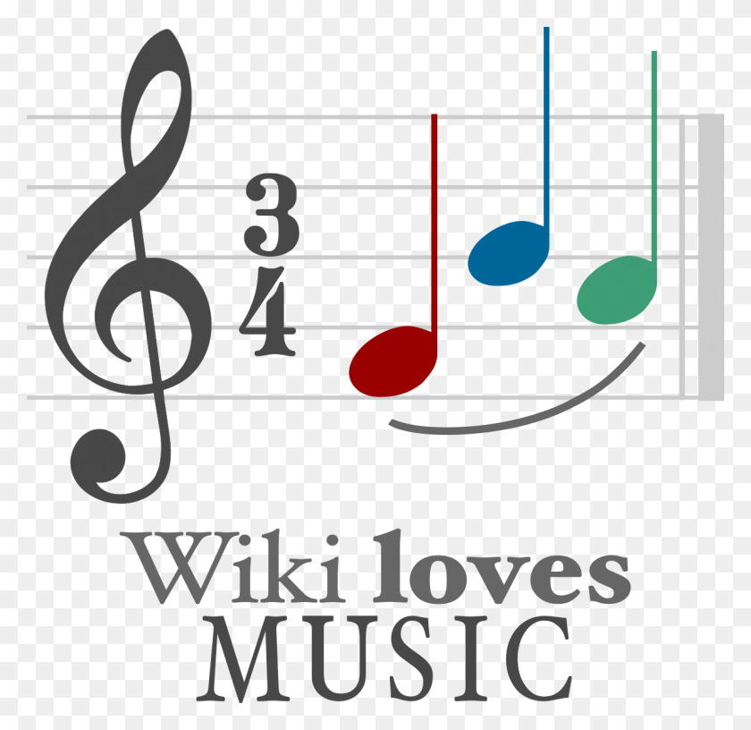 1193x1157 Descargar Png Logo Wiki Loves Music Símbolo Musical G Clef, Texto, Número, Alfabeto Hd Png