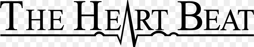 Logo With Heart Beat, Text Clipart PNG