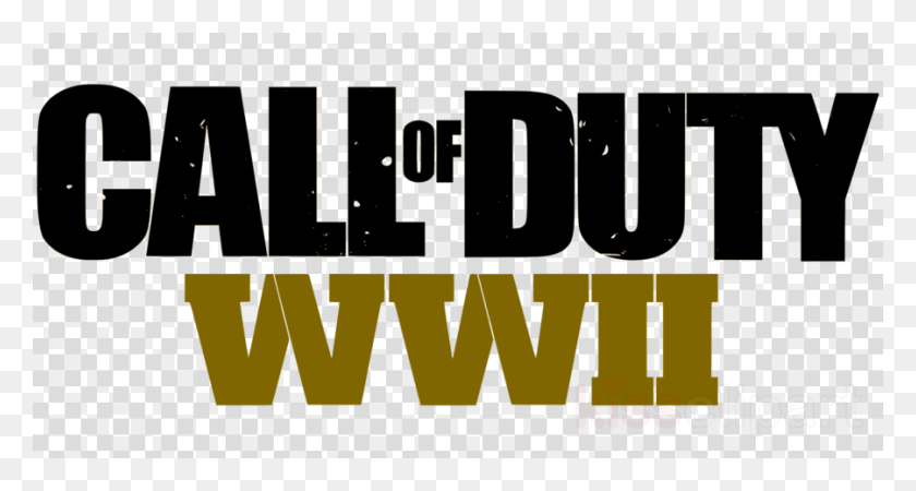 900x450 Logo Ww2 Clipart Call Of Duty Call Of Duty Modern Warfare, Car, Vehicle, Transportation HD PNG Download