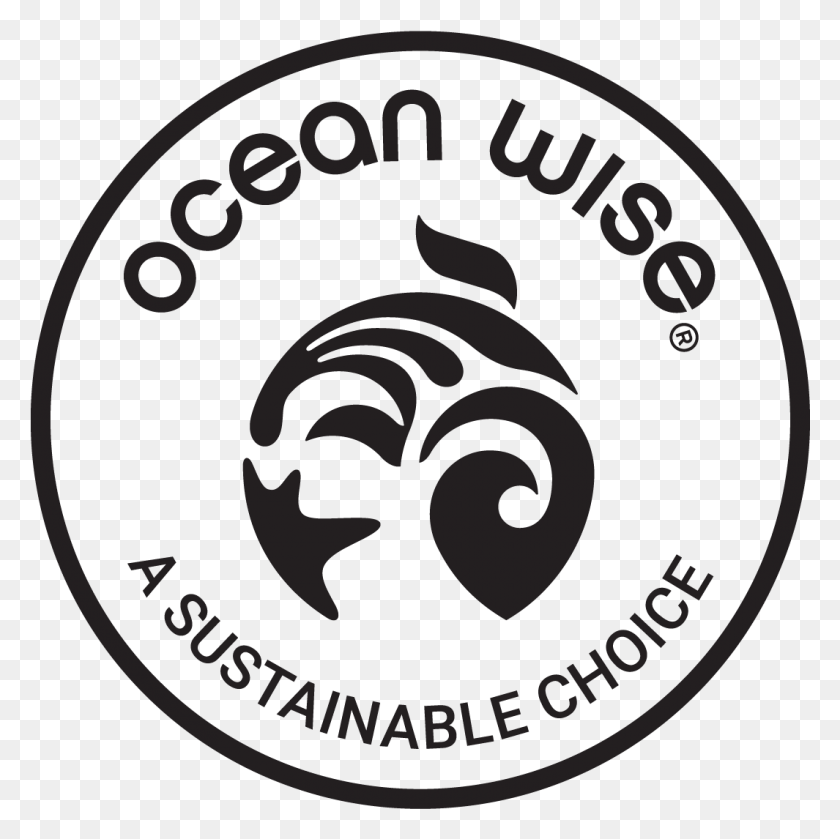 1065x1064 Logooceanwise Ocean Wise Logo, Symbol, Trademark, Text HD PNG Download