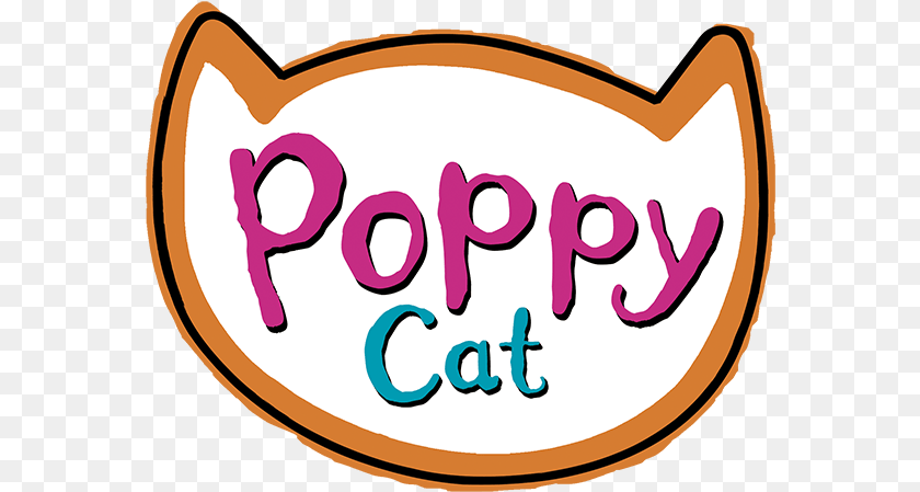 Logopedia Poppy Cat, Sticker, Logo, Text Clipart PNG