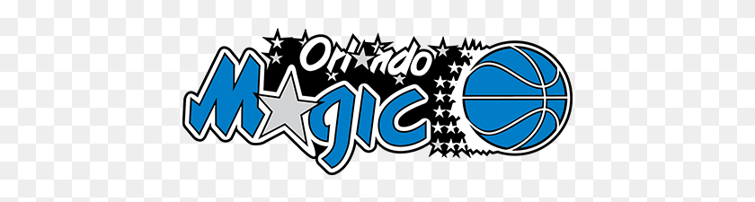 435x165 Descargar Png / Logotipos De Orlando Magic, Etiqueta, Texto, Símbolo Hd Png