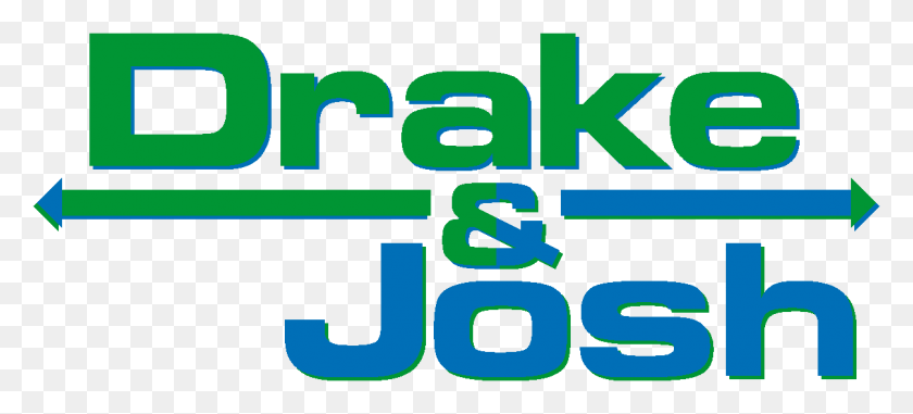 1207x497 Descargar Png / Logotipo De Drake Y Josh Png