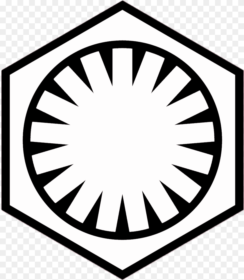 1167x1338 Logos Star Wars First Order, Machine, Wheel, Logo, Symbol Transparent PNG
