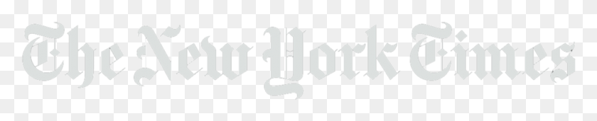 996x142 Logos White 1 0017 The New York Times Logo New York Times, Word, Label, Text HD PNG Download