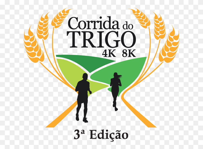 647x557 Logotipo Da Corrida Do Trigo Corrida Do Trigo, Person, Human, Poster HD PNG Download