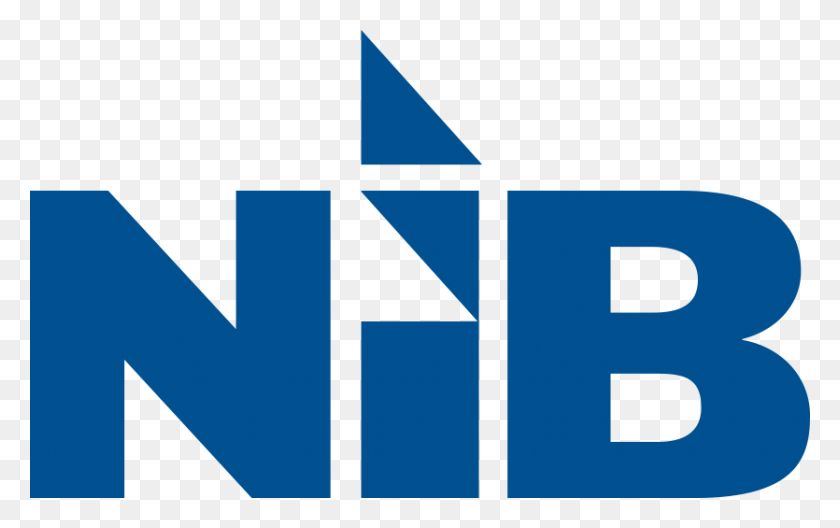 835x501 Логотип Pantone 647C Nordic Investment Bank Логотип, Символ, Товарный Знак, Текст Hd Png Скачать