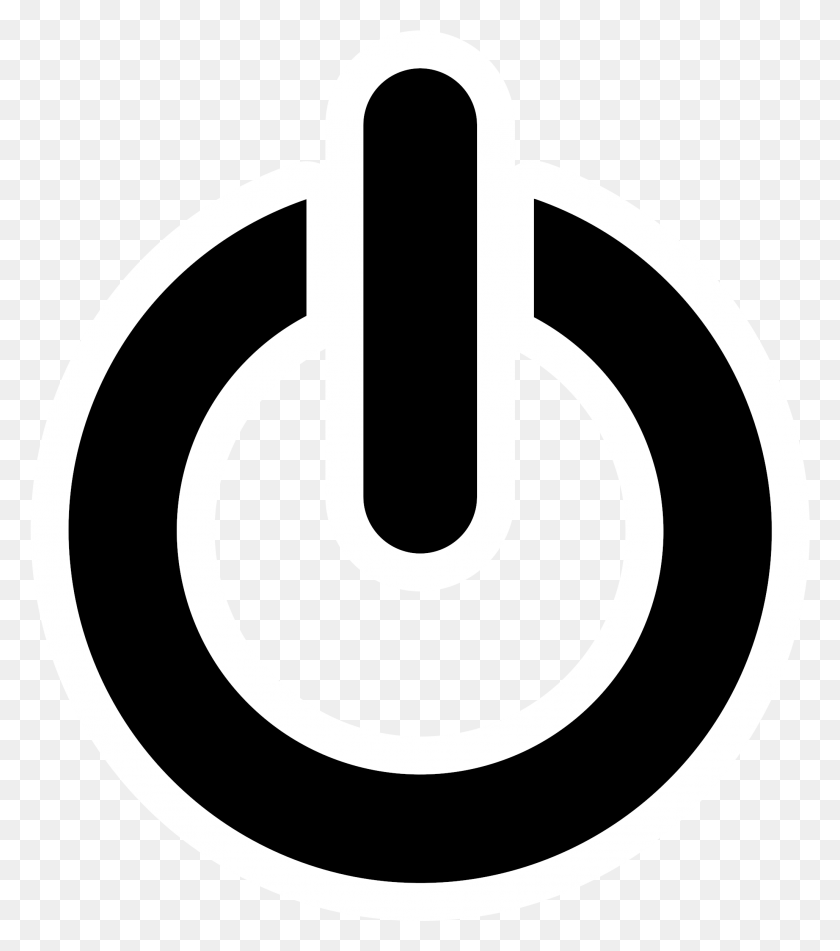 2057x2351 Logout Icon Black Power Button Transparent, Symbol, Text, Sign HD PNG Download