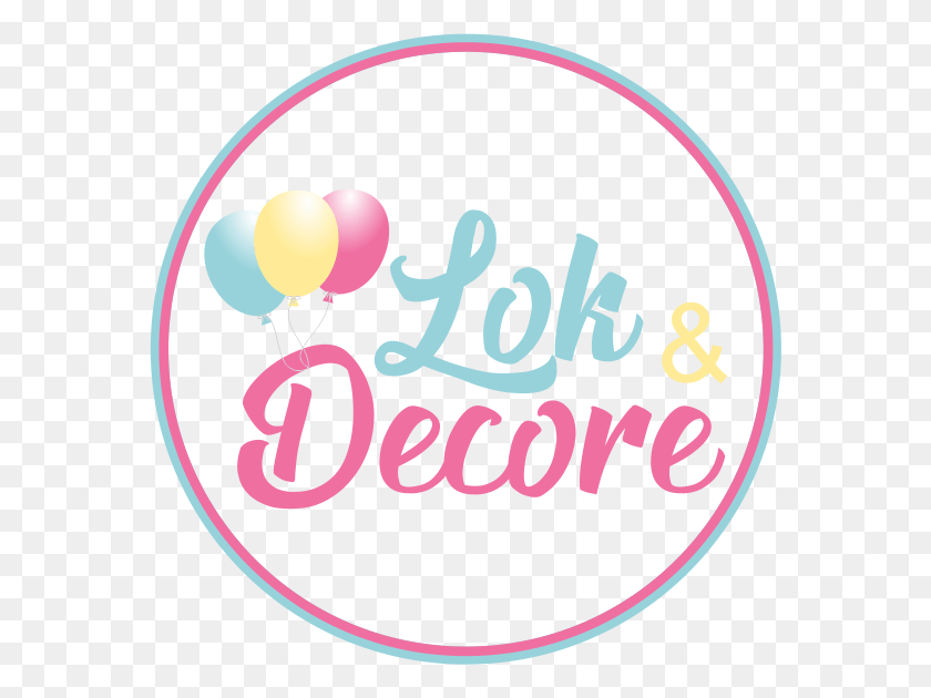 570x570 Lok E Decore, Ball, Balloon, Text HD PNG Download