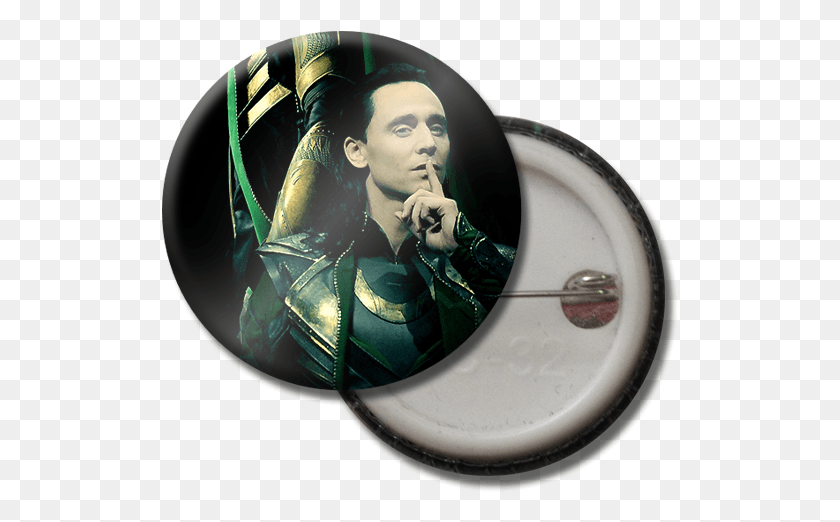 517x462 Loki Button Pin Cd, Person, Human, Magnifying HD PNG Download