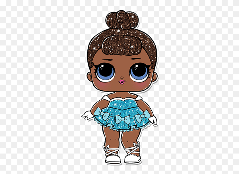 277x552 Lol Miss Baby Glitter Imagens Lol Dolls Glitter Surprise, Doll, Toy, Cookie HD PNG Download