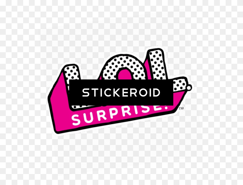 577x578 Lol Surprise Doll Series 2 Logo Lol Surprise, Label, Text, Sticker HD PNG Download
