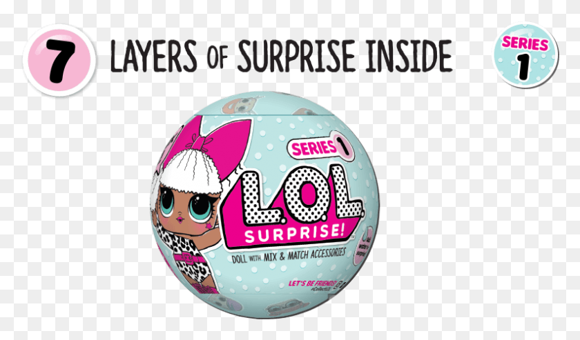 793x441 Lol Surprise Series 1 Wave 1 Cd, Ball, Sport, Sports HD PNG Download