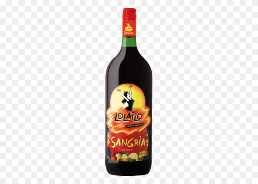 600x600 Lolailo Sangria My Perfect Bottle, Alcohol, Beverage, Liquor, Red Wine PNG