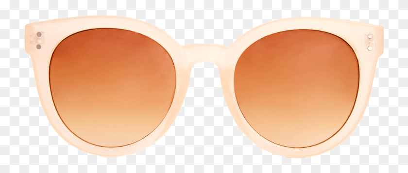 744x297 Lolita Cream Wood, Sunglasses, Accessories, Accessory HD PNG Download