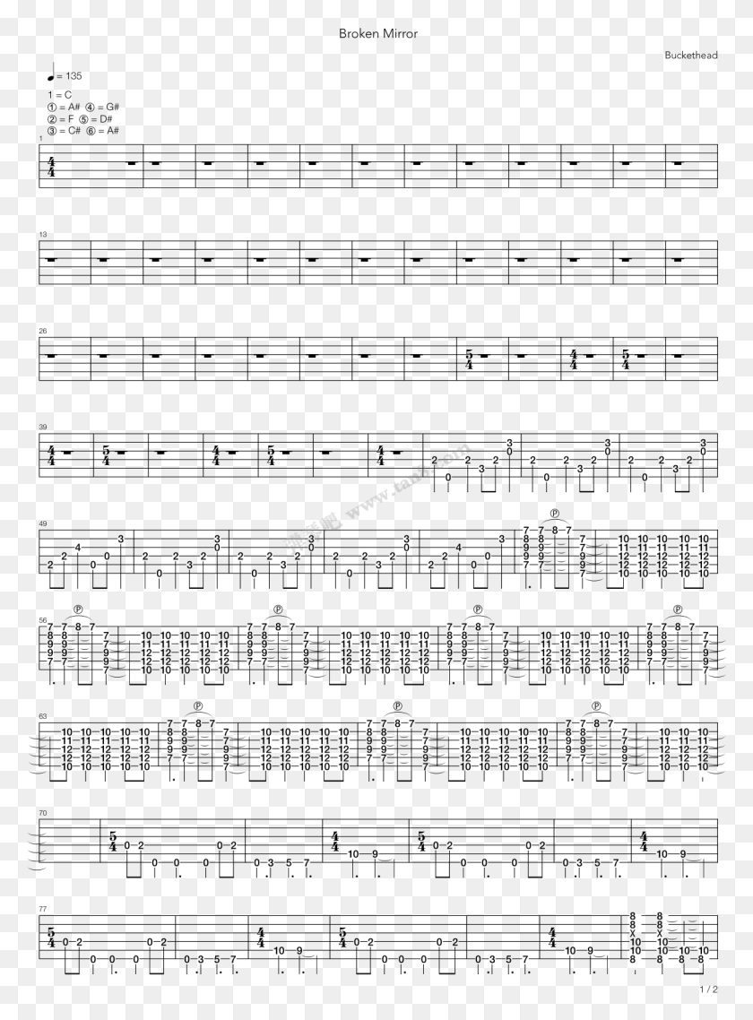 1215x1680 Lolita Sheet Music Composed By Tai Whittaker 1 Of 2 Valsinha Chico Buarque Partitura, Gray HD PNG Download