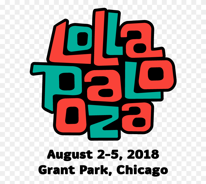 600x693 Lollapalooza 2019, Text, Alphabet, Number HD PNG Download
