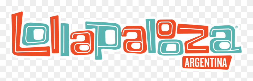 2453x664 Логотип Lollapalooza Chile 2017, Текст, Подушка, Этикетка Hd Png Скачать