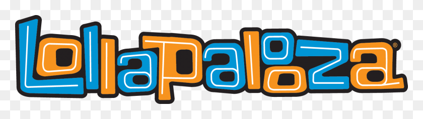 1500x341 Lollapalooza Festival Logo, Light, Text, Buckle HD PNG Download