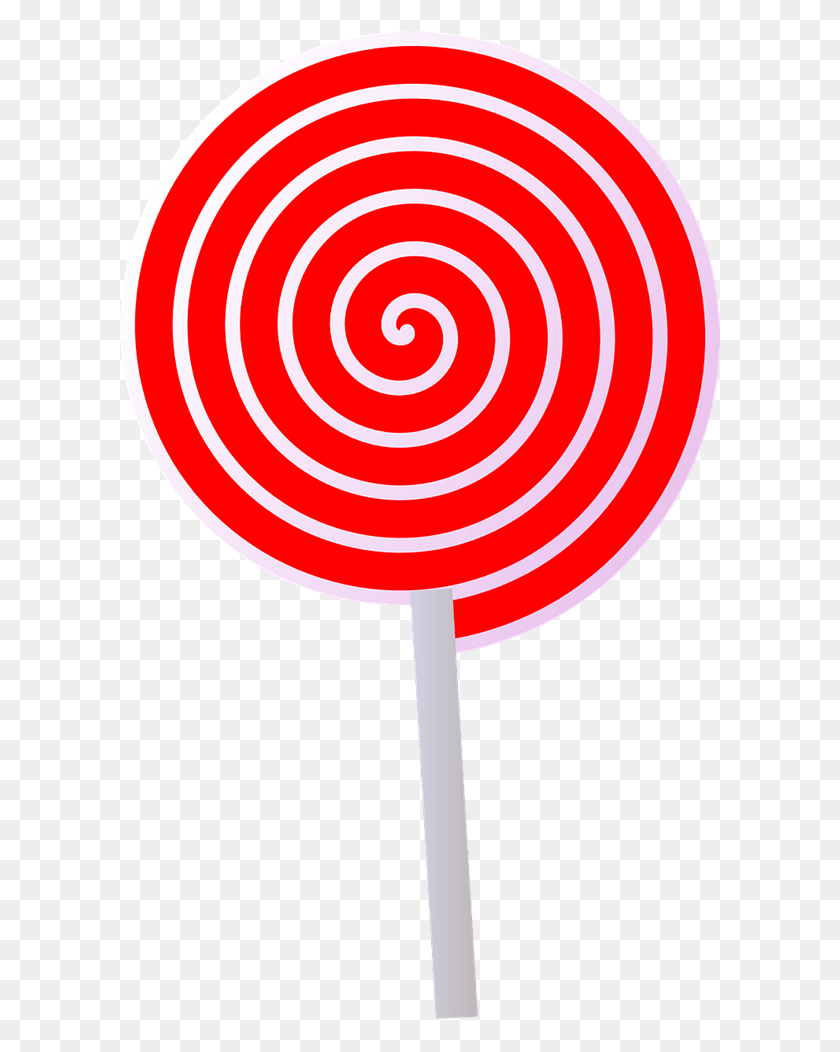 601x992 Lollipop To Use Images Clipart Red Lollipop Clipart, Food, Sweets, Confectionery HD PNG Download