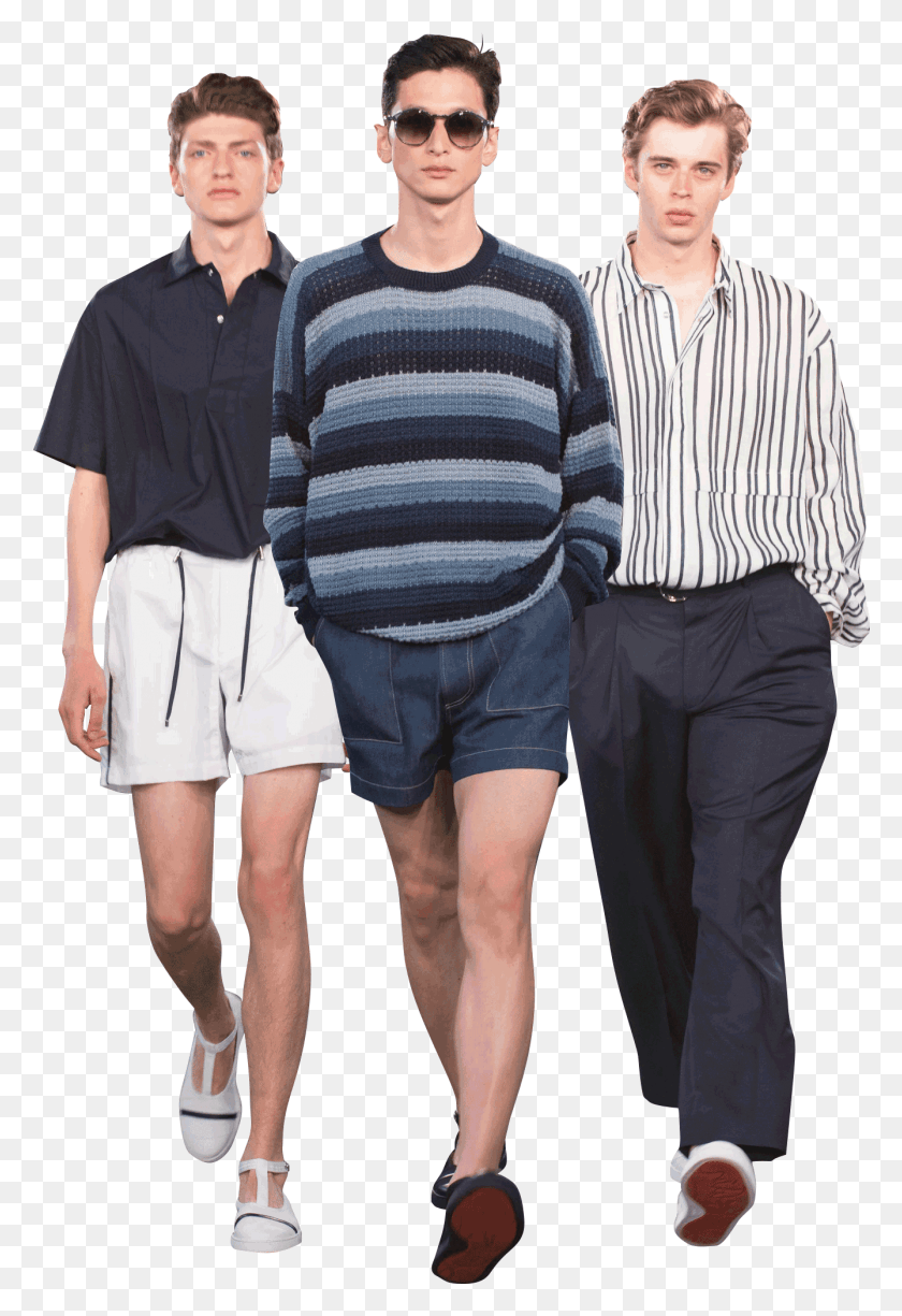 1339x2001 London Collections Men Report 90s Fashion Men Stripes, Clothing, Apparel, Shorts HD PNG Download