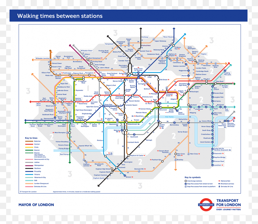 1457x1250 Descargar Png / Mapa Del Metro De Londres Png