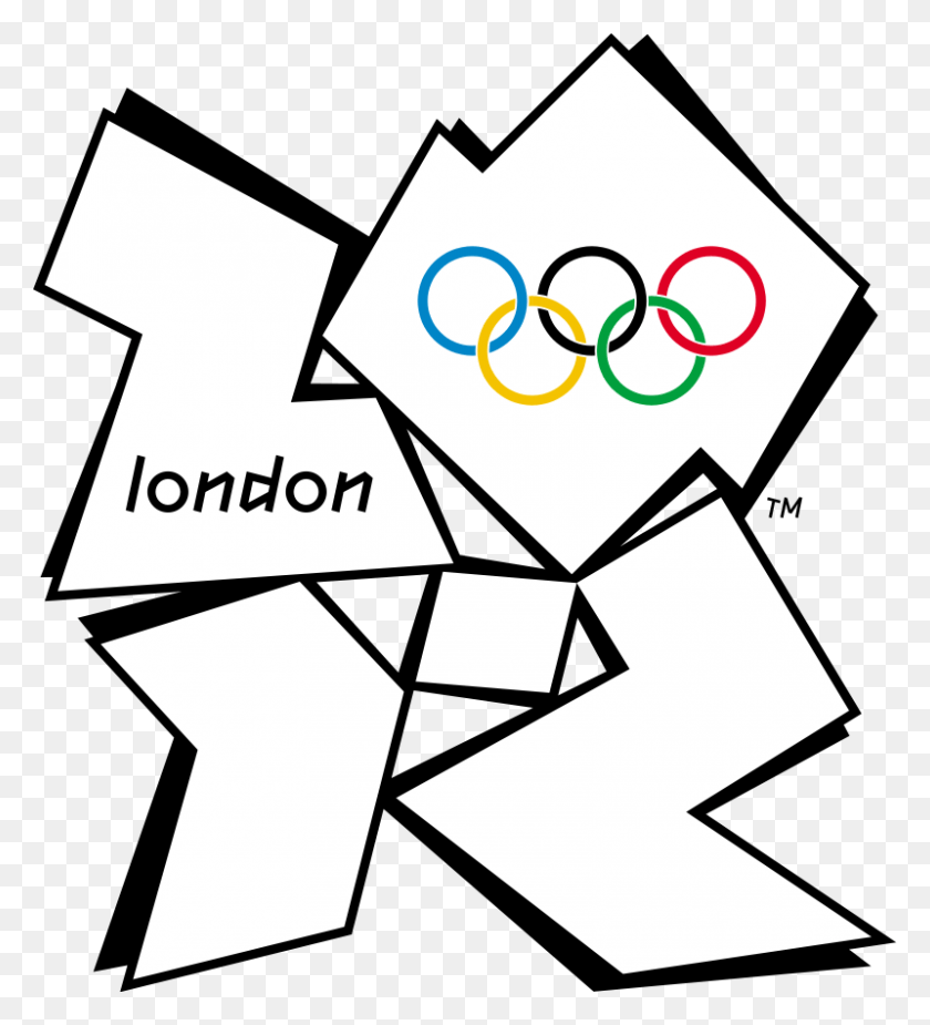 800x888 London Olympics Logo London 2012 Olympics, Recycling Symbol, Symbol, Trademark HD PNG Download