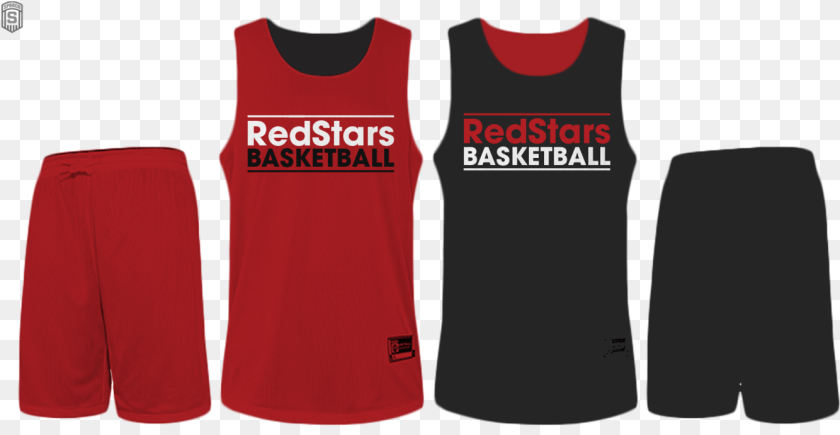 London Redstars Reversible Practice Kit Active Tank, Clothing, Shorts, Tank Top, Person Transparent PNG