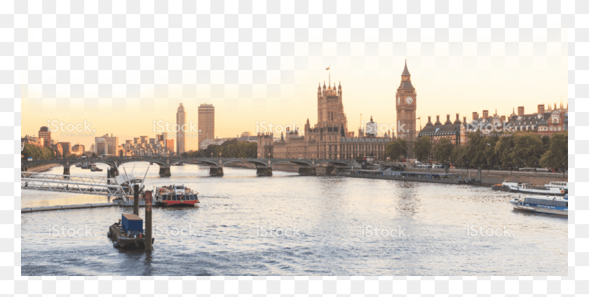 1024x479 London Skyline Urban Area, Boat, Vehicle, Transportation HD PNG Download