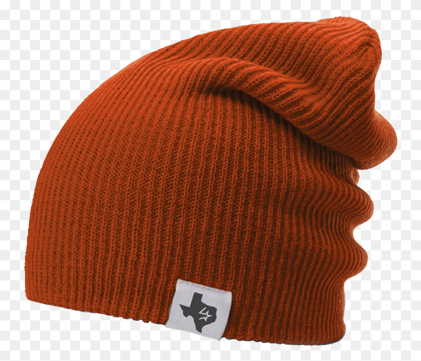 748x661 Lone Star Beanie Rust Knit Cap, Clothing, Apparel, Hat HD PNG Download