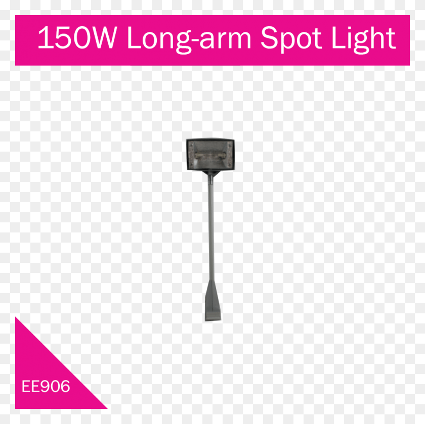 1000x1000 Long Arm Spotlight Led, Text, File Binder, Adapter HD PNG Download