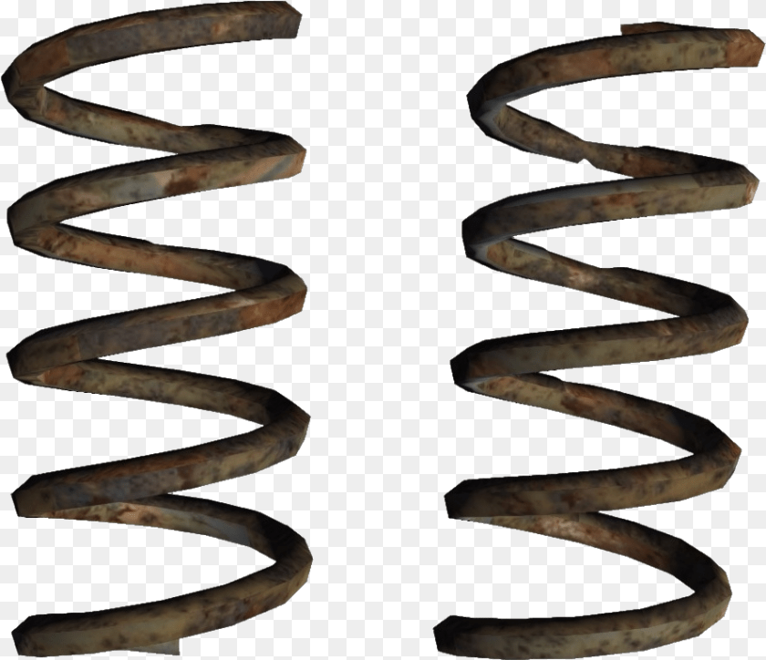 Long Coil Spring Long Coil Spring My Summer Car, Spiral PNG