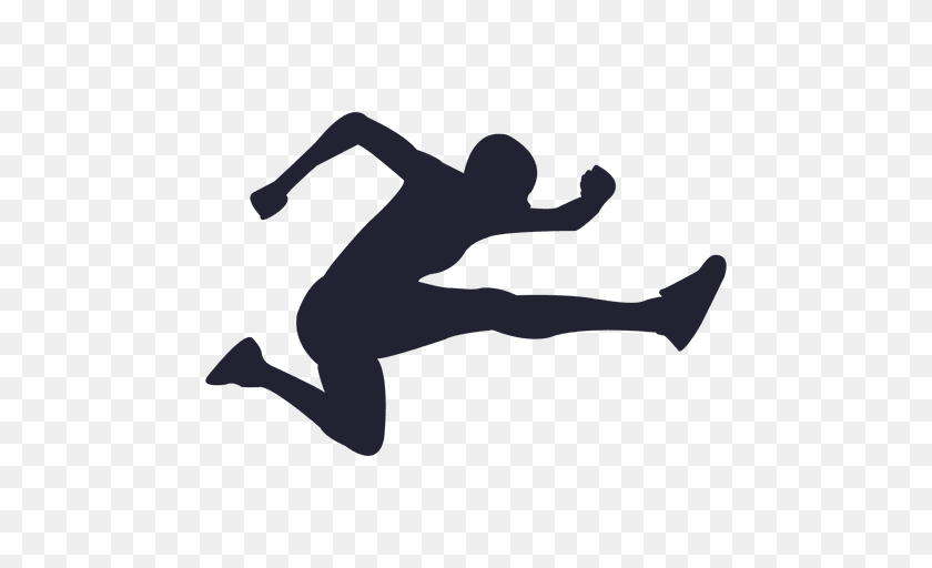 Long Jump Athlete Silhouette, Animal, Fish, Sea Life, Shark PNG