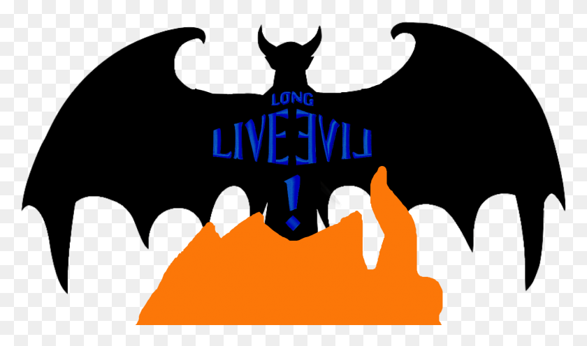 1396x782 Long Live Evil Jpg Royalty Free Long Live The Devil, Text, Hand, Symbol HD PNG Download