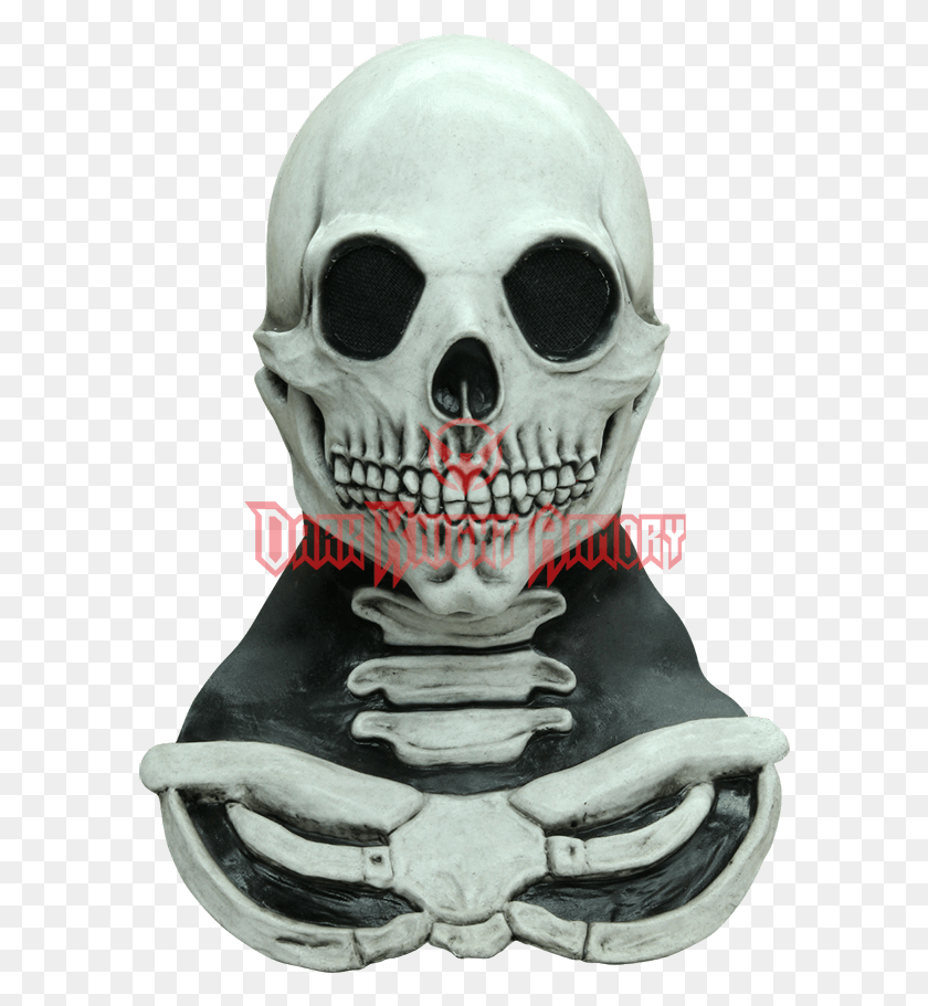590x851 Long Neck White Skull Mask, Sunglasses, Accessories, Accessory HD PNG Download